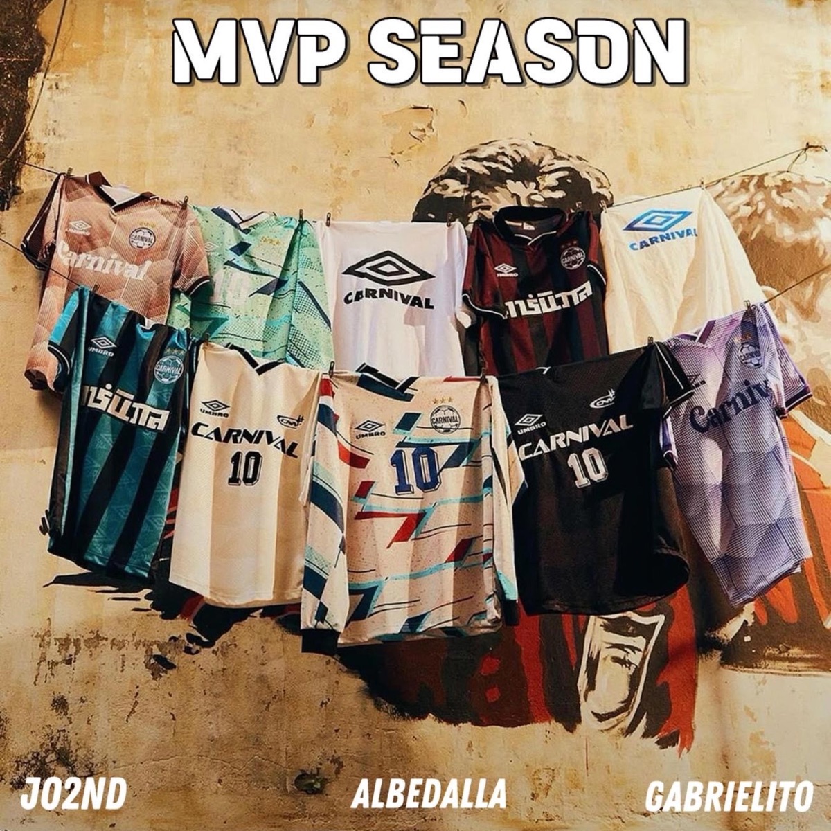 MVP SEASON - EP by Gabrielito, JO2ND & Albe Dalla album cover