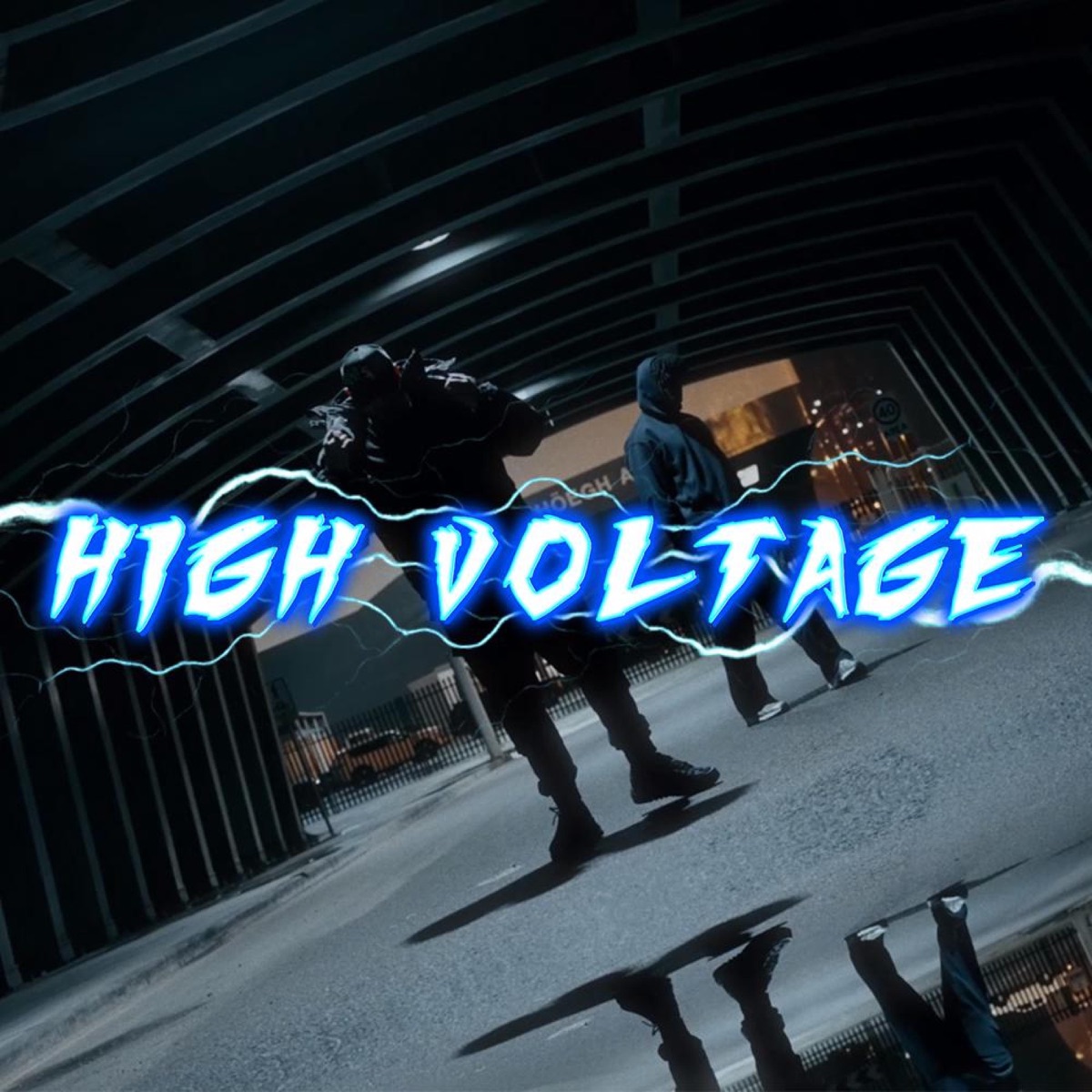 HIGH VOLTAGE (feat. SHADOW) - Single by TFX MUSIC album cover