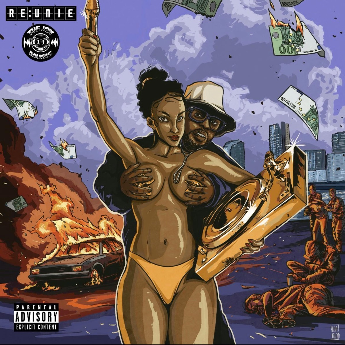 Rap & B******t - Single by RE:UNIE, MarryMarv & Bobby Bishop album cover