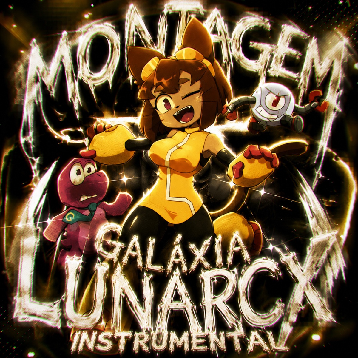 MONTAGEM GALÁXIA LUNARCX (Instrumental) - EP by DJ MLZK, DJ LUNARCX & Lucasdejong08 album cover