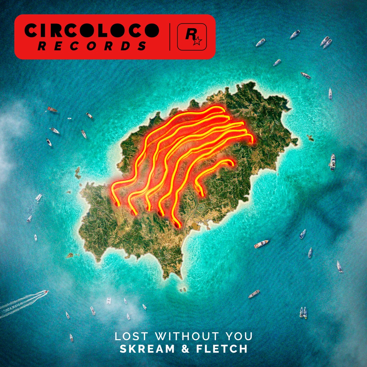 Lost Without You - Single by Skream & FLETCH album cover