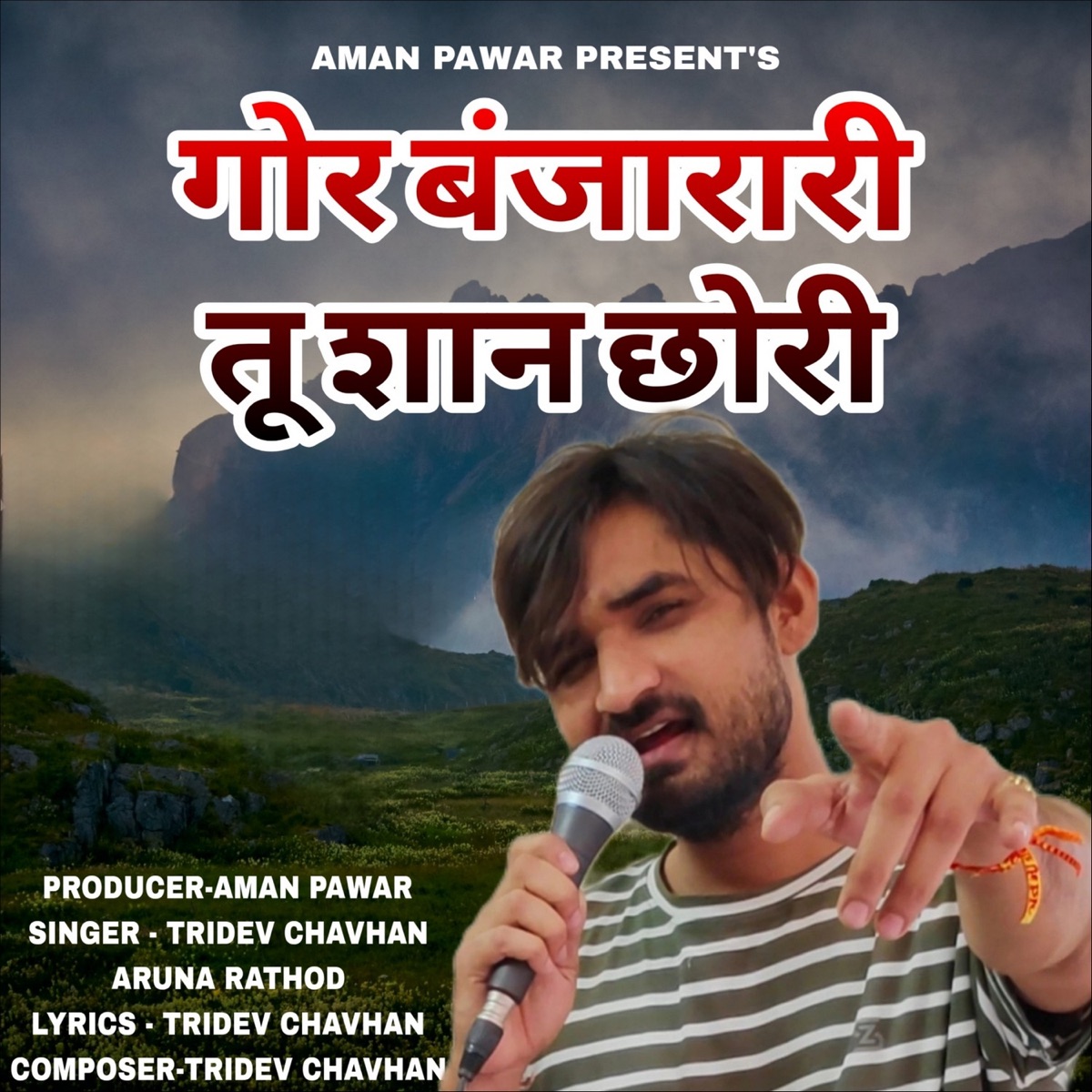 Gor Banjarari Tu Shan Chhori - Single by Tridev Chavhan & Arun Rathod album cover