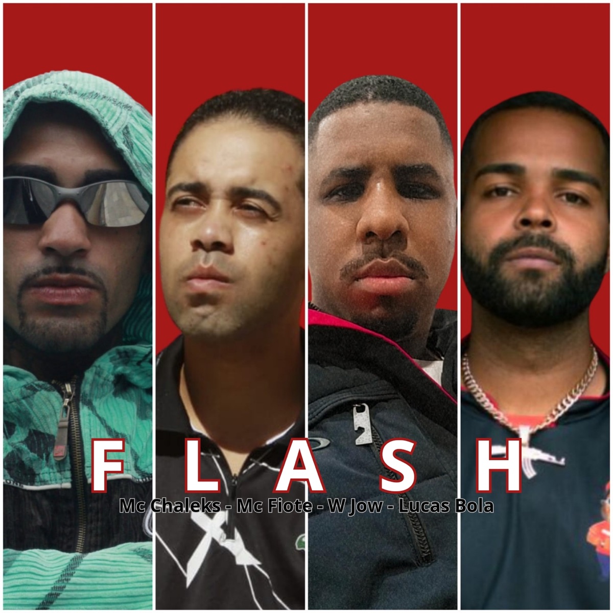 Flash - Single by Mc chaleks, MC Fiote, W Jow & Lucas Bola album cover