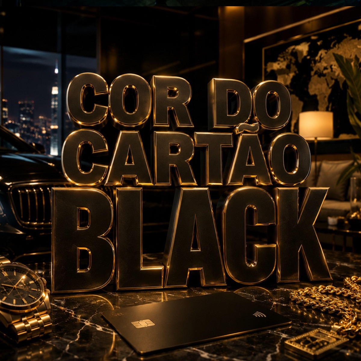 Da Cor Do Cartão Black (feat. Mc Fraga) - Single by MC CARLINHOS JH, MC PIRES RM, Ghs & Shemp Records album cover