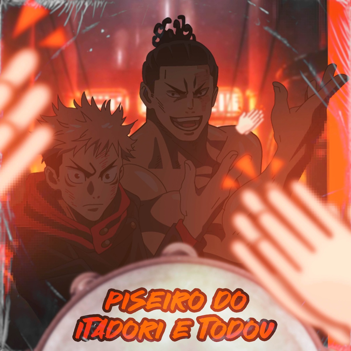 Piseiro do Itadori e Todou - Besto Friendo (Jujutsu Kaisen) [feat. Yondax] - Single by VitchBeats album cover