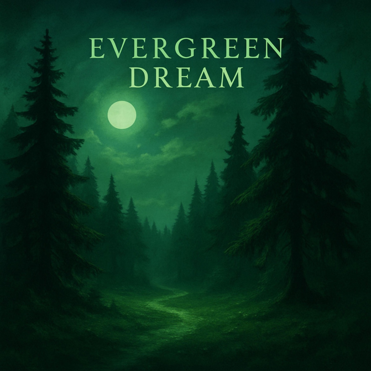 Evergreen Dream by Janet Sleepy & Dreamstone Path album cover