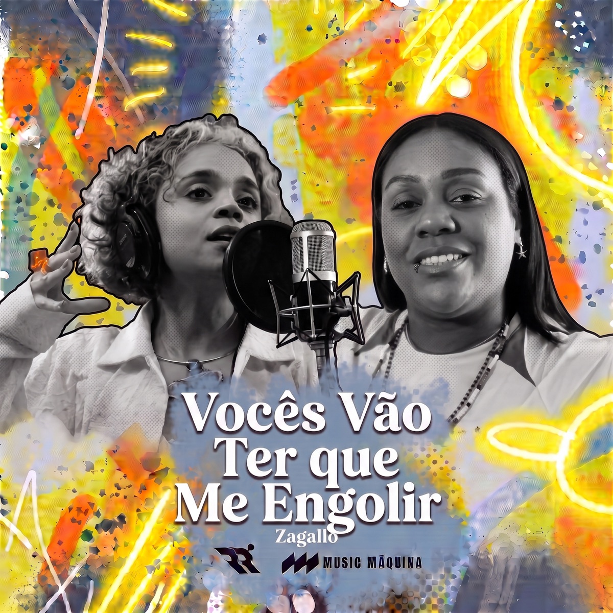 Vocês Vão Ter Que Me Engolir (Zagallo) [feat. Dom M] - Single by N.I.N.A & Sarah Roston album cover