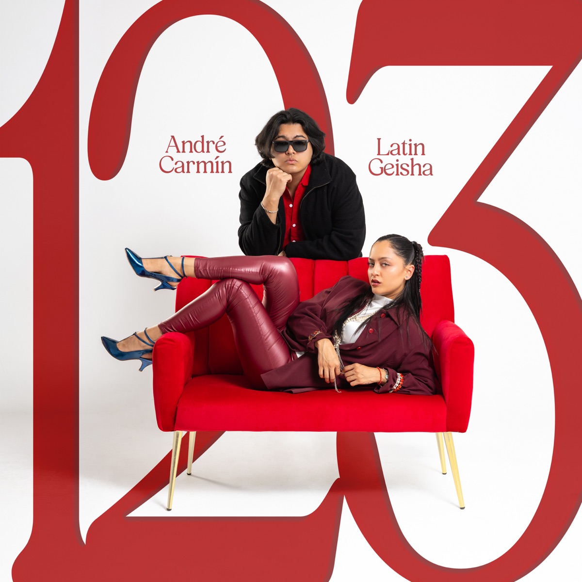 123 - Single by André Carmín & Latin Geisha album cover