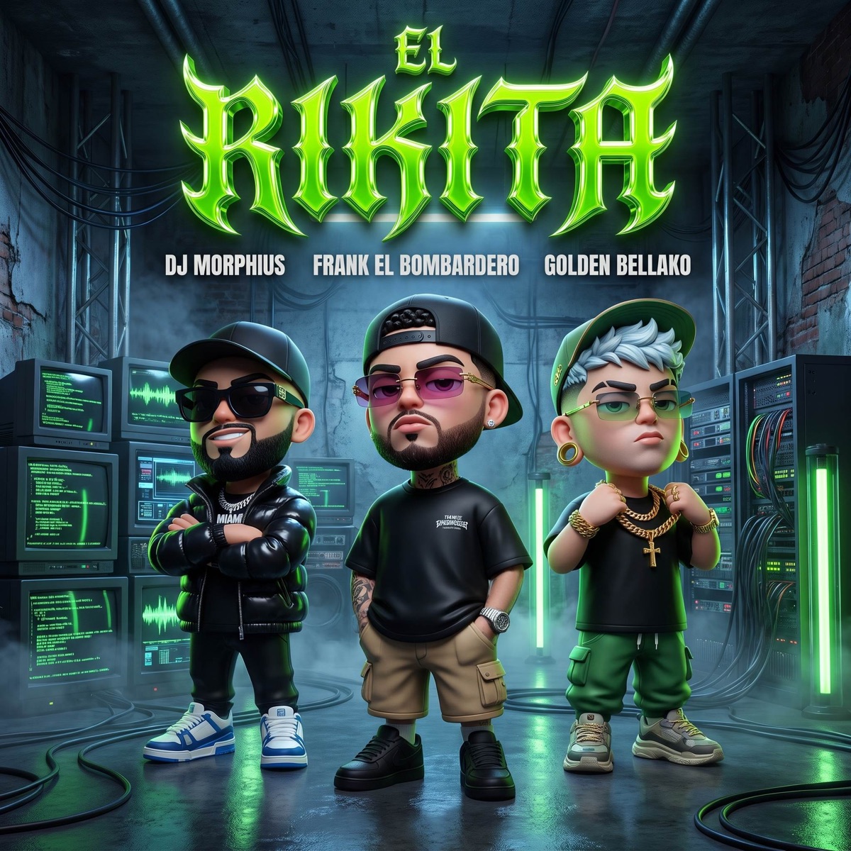 El Rikita - Single by Frank El Bombardero, GOLDEN BELLAKO & DJ Morphius album cover