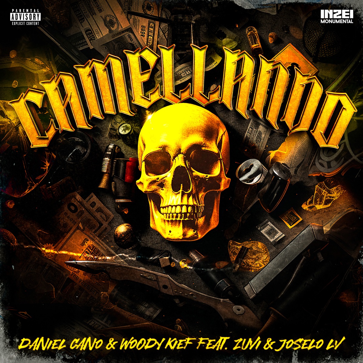 Camellando (feat. Zuvi & Joselo LV) - Single by Daniel Cano & Woody Kief album cover