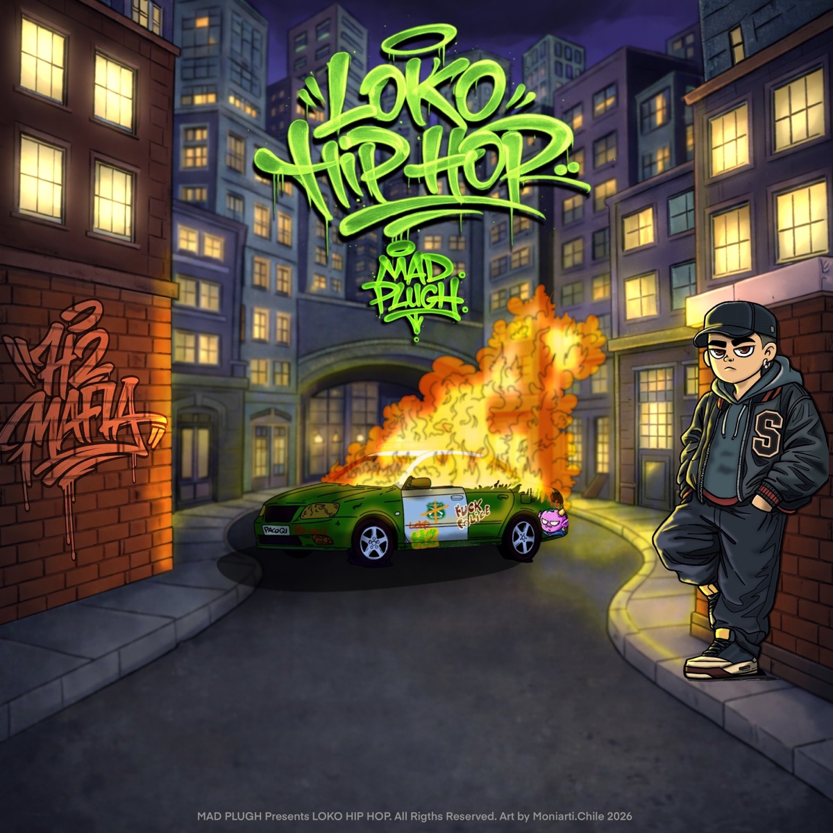 LOKO HIPHOP - Single by MadPlugh album cover