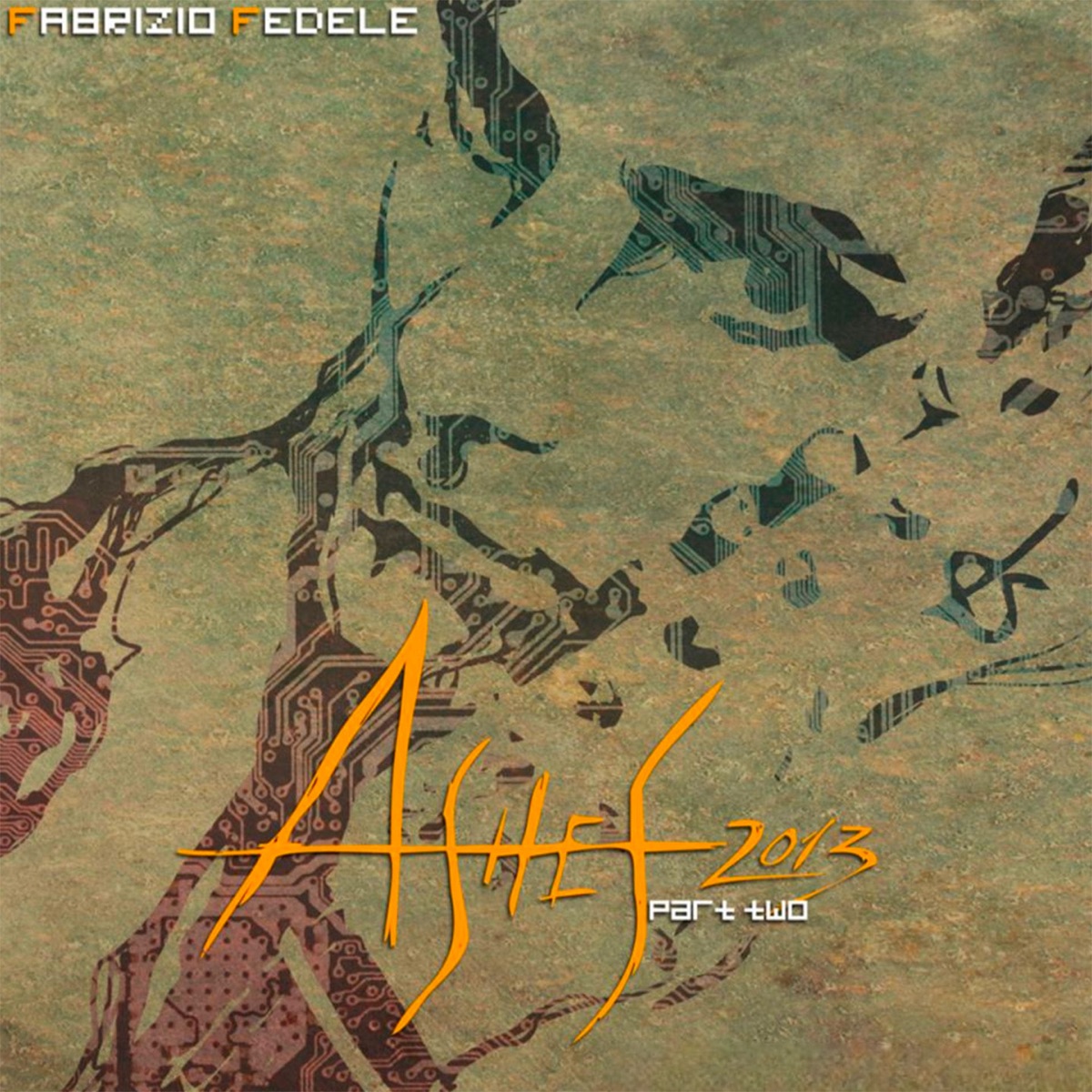 Ashes 2013 (Part two) - EP by Fabrizio Fedele album cover