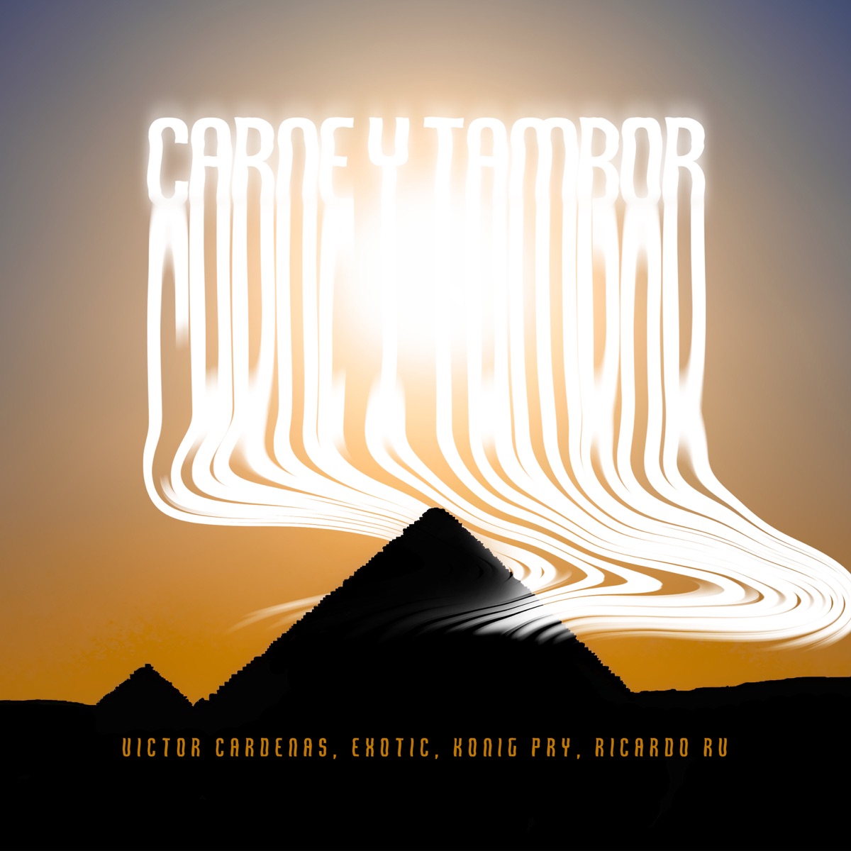 Carne y Tambor - Single by Victor Cardenas, EXOTIC, Konig Pry & Ricardo RV album cover
