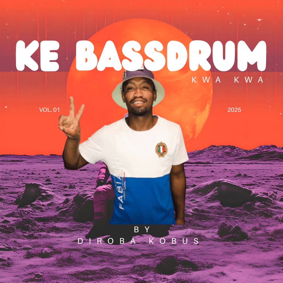 Ke Bassdrum - Single by Kobus Diroba album cover