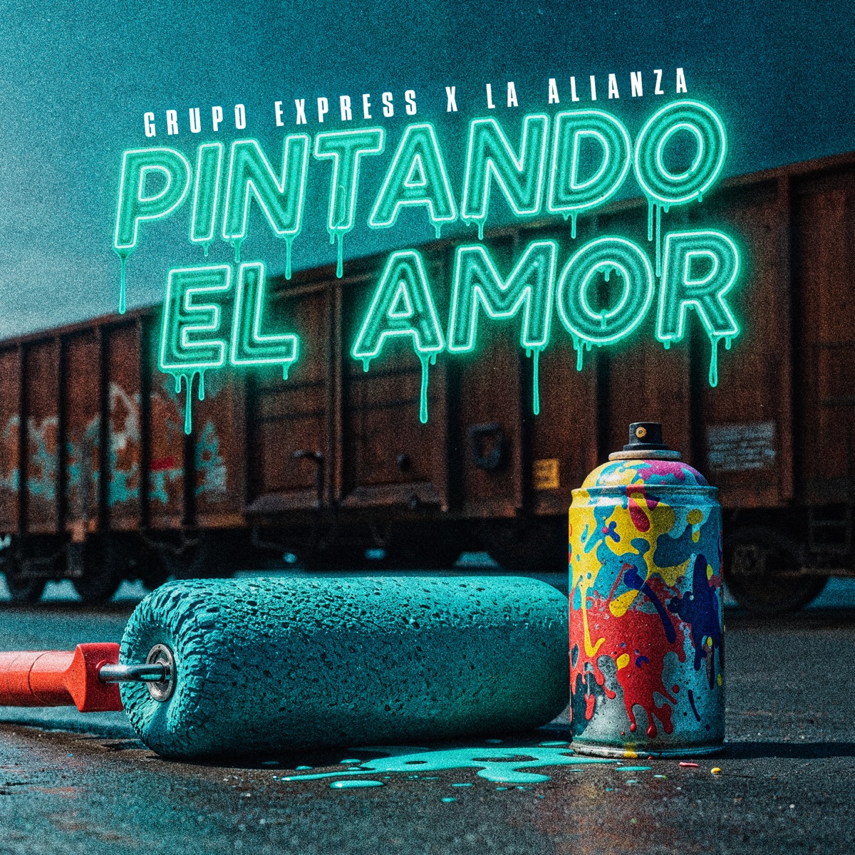 Pintando El Amor - Single by Grupo Express & La Alianza album cover