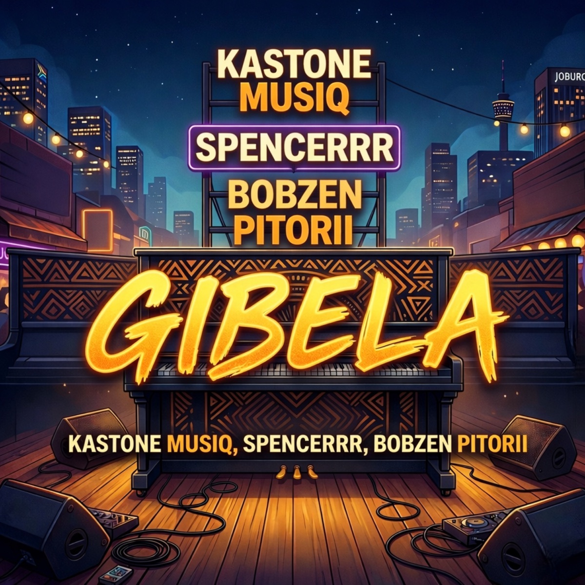 Gibela - Single by Kastone MusiQ, Spencerrr & Bobzen pitorii album cover