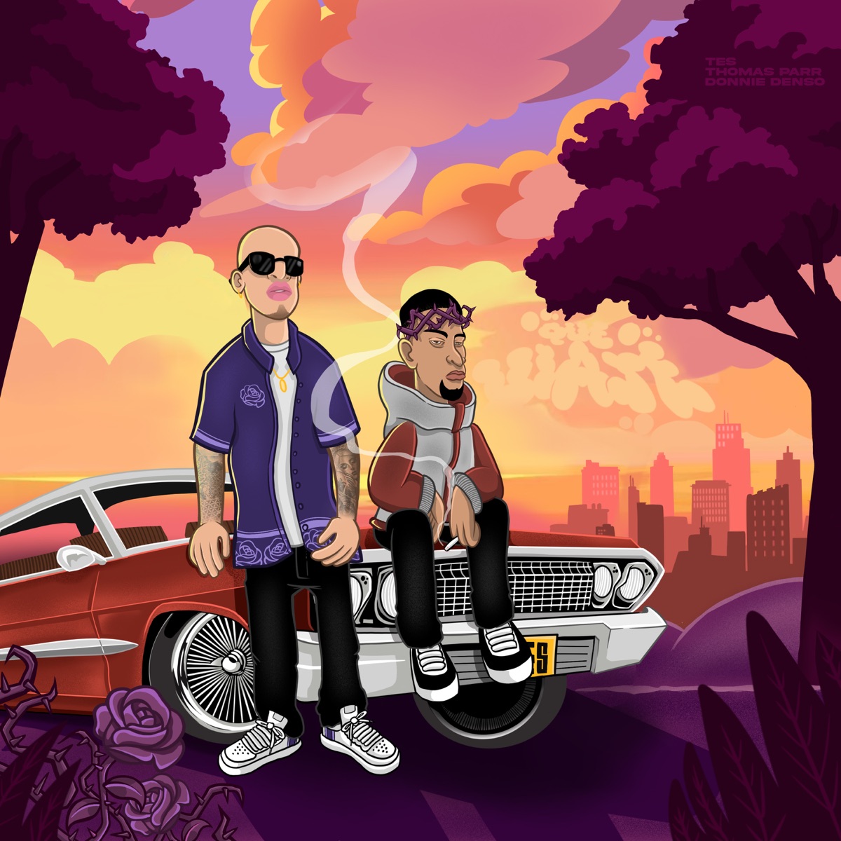 Que Viaje - Single by Tes, Thomas Parr & Donnie Denso album cover