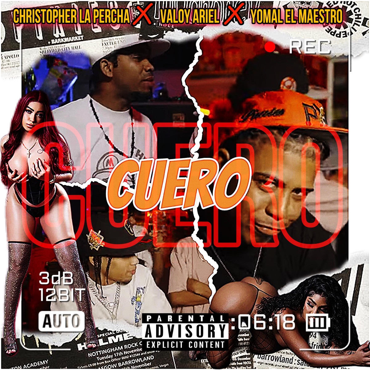 Cuero (feat. Yomal El Maestro & Valoy Ariel) - Single by Christopher la percha album cover