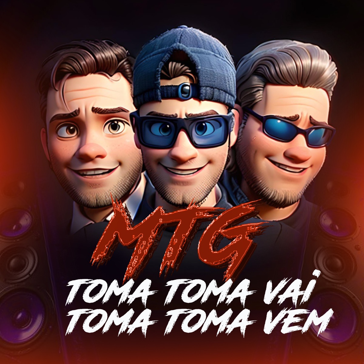 MTG TOMA TOMA VAI TOMA TOMA VEM - Single by kirtap, DJ Samir & Ney Bélem album cover