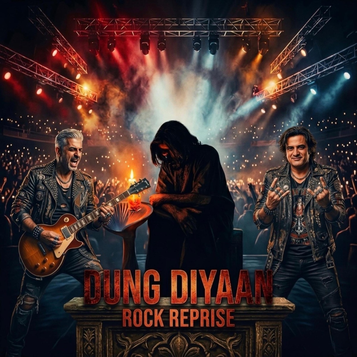 Dung Diyaan (Rock Reprise) - Single by Molten Strings & Naukhez Javed album cover