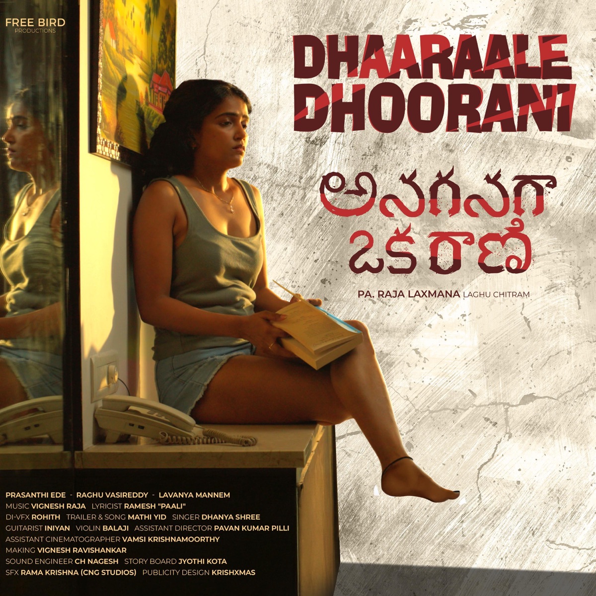 Dhaaraale Dhoorani (Anaganaga Oka Rani) (feat. Dhanyashree & Ramesh Paali) - Single by Vignesh Raja album cover