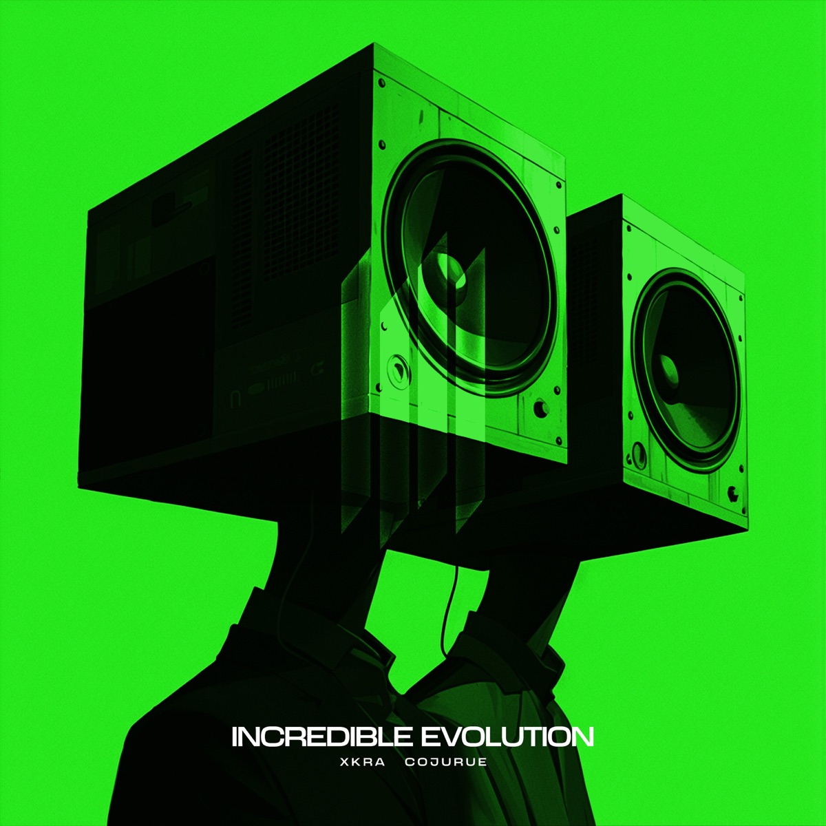 INCREDIBLE EVOLUTION - EP by XKRA & cojurue album cover