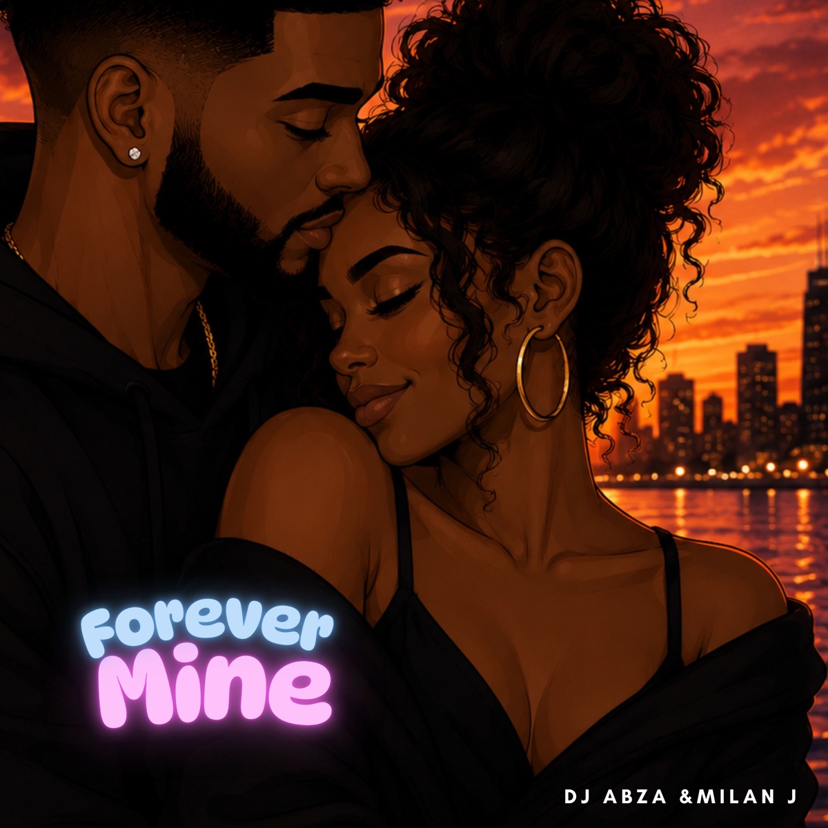 Forever Mine - Single by Dj Abza & Milan J album cover