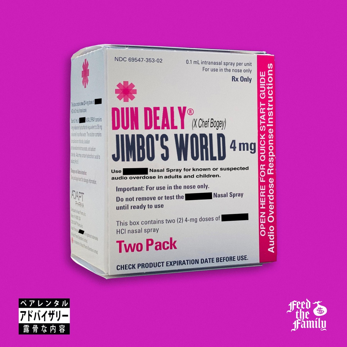 Dun Dealy "Jimbo's World" by Dun Dealy & Chef Bogey album cover