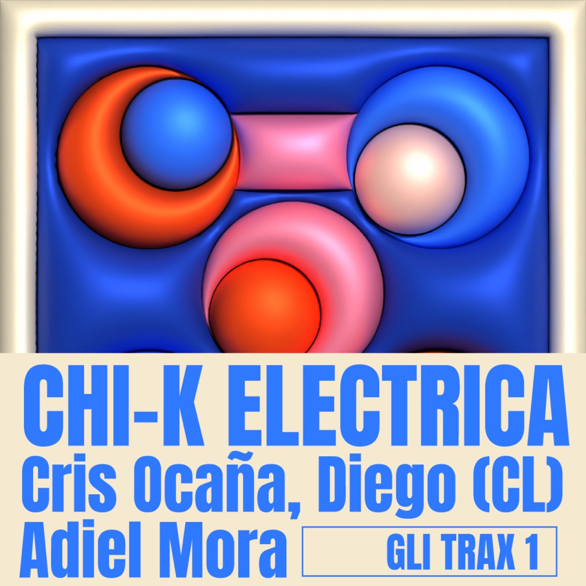 CHI-K ELECTRICA - Single by Cris Ocana, Diego (CL) & Adiel Mora album cover
