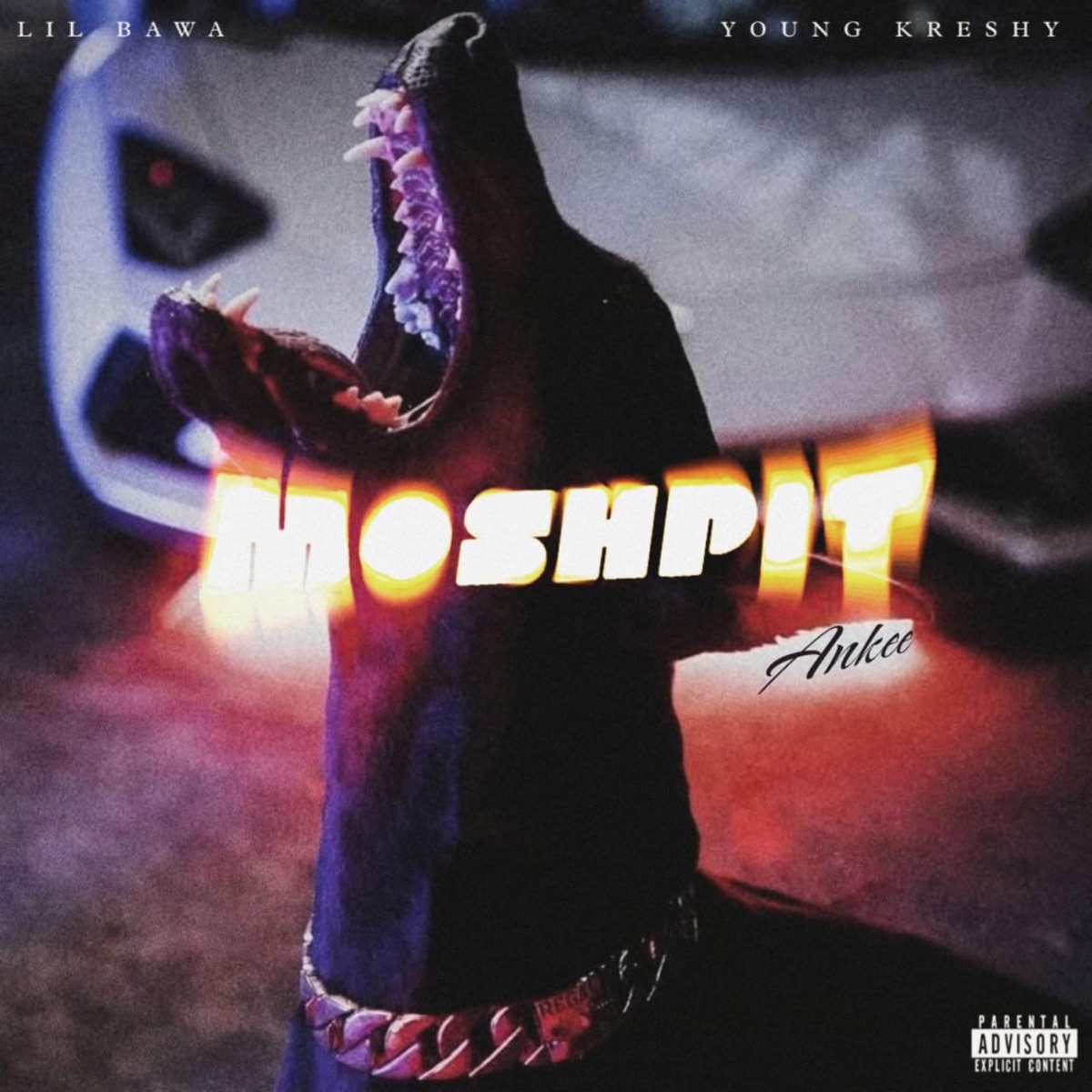 Moshpit - Single by Lil Bawa, Ankee & Young Kreshy album cover