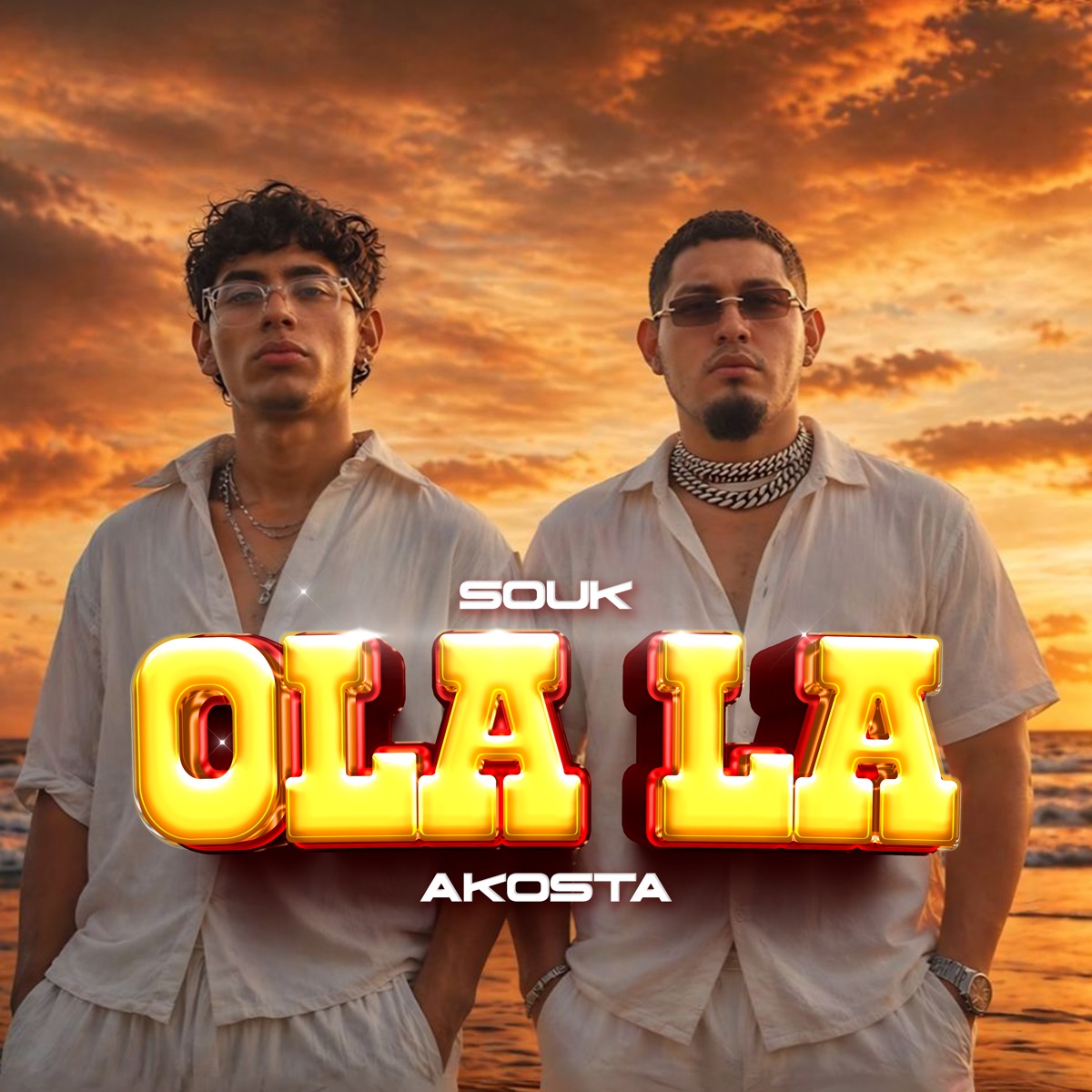 OLA LA - Single by Souk & Akosta album cover