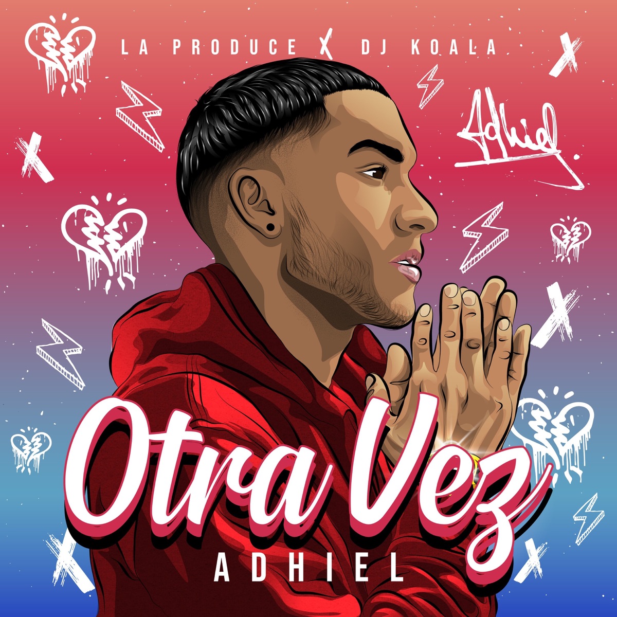 Otra Vez - Single by Adhiel album cover
