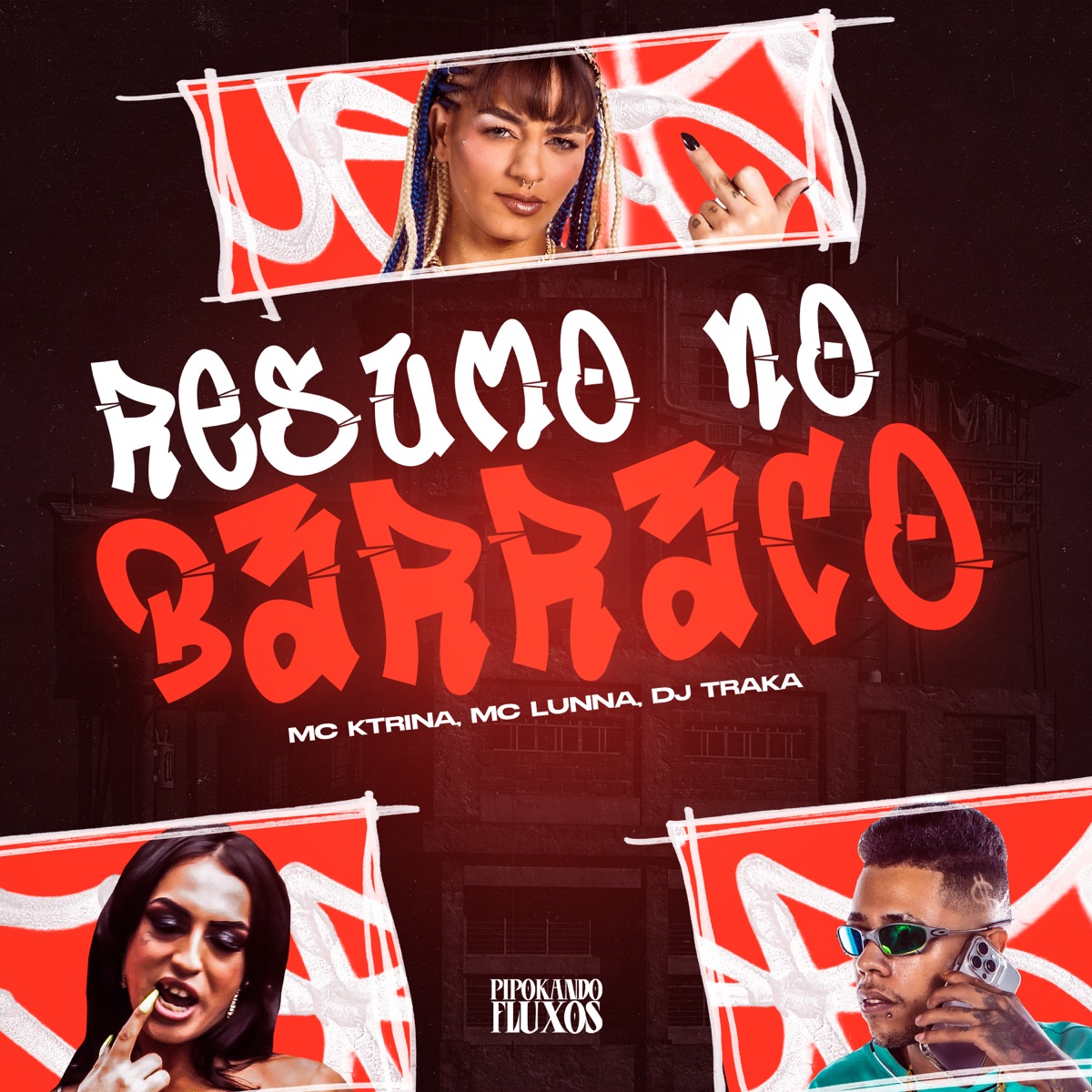 Resumo no Barraco - Single by Lunna Alves, DJ TRAKA & MC KTRINA album cover