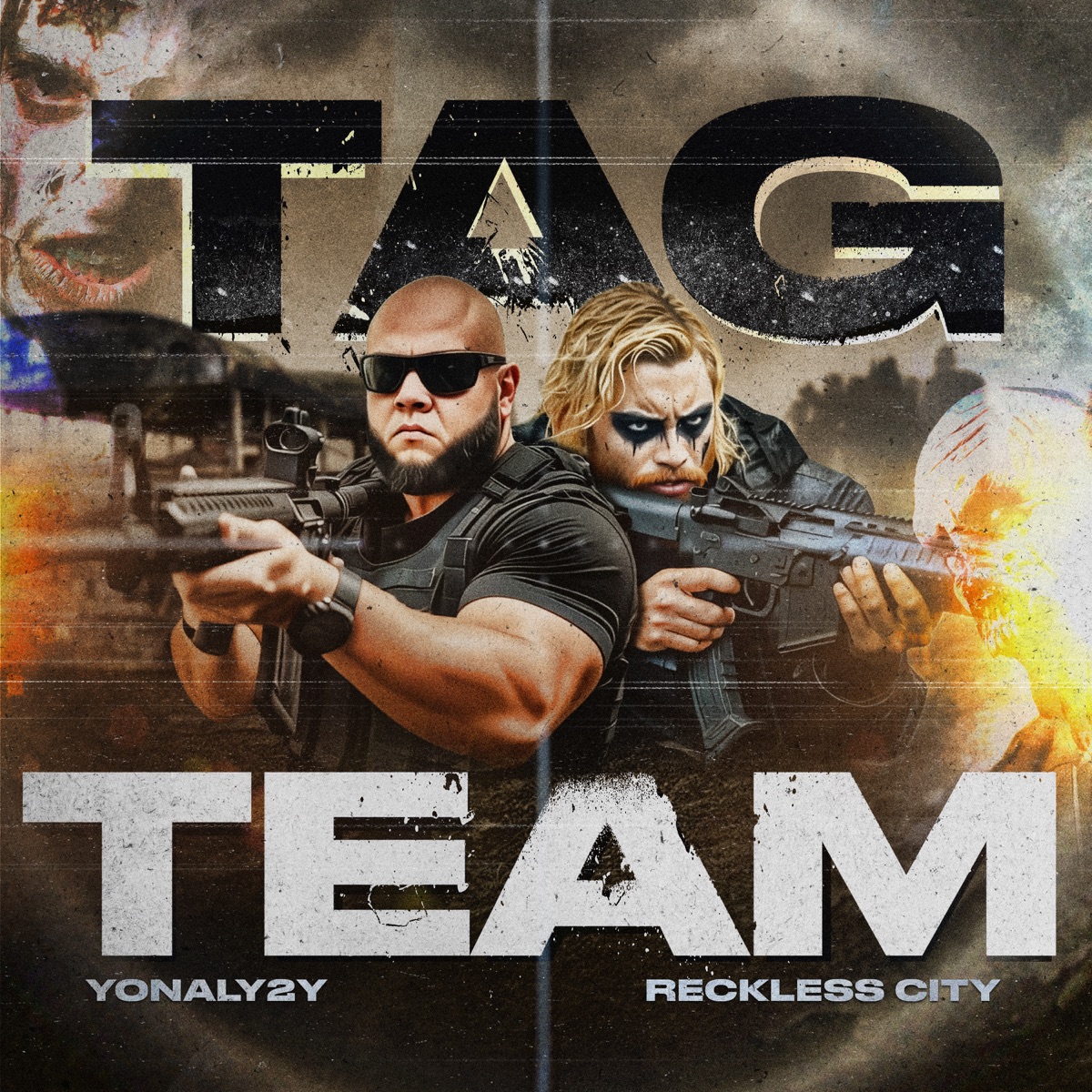 Tag Team (feat. the reckless city) - Single by Yonaly album cover