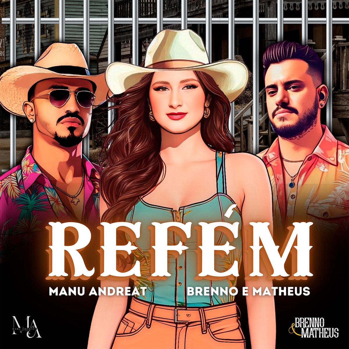 REFÉM - Single by Manu Andreat & Brenno & Matheus album cover
