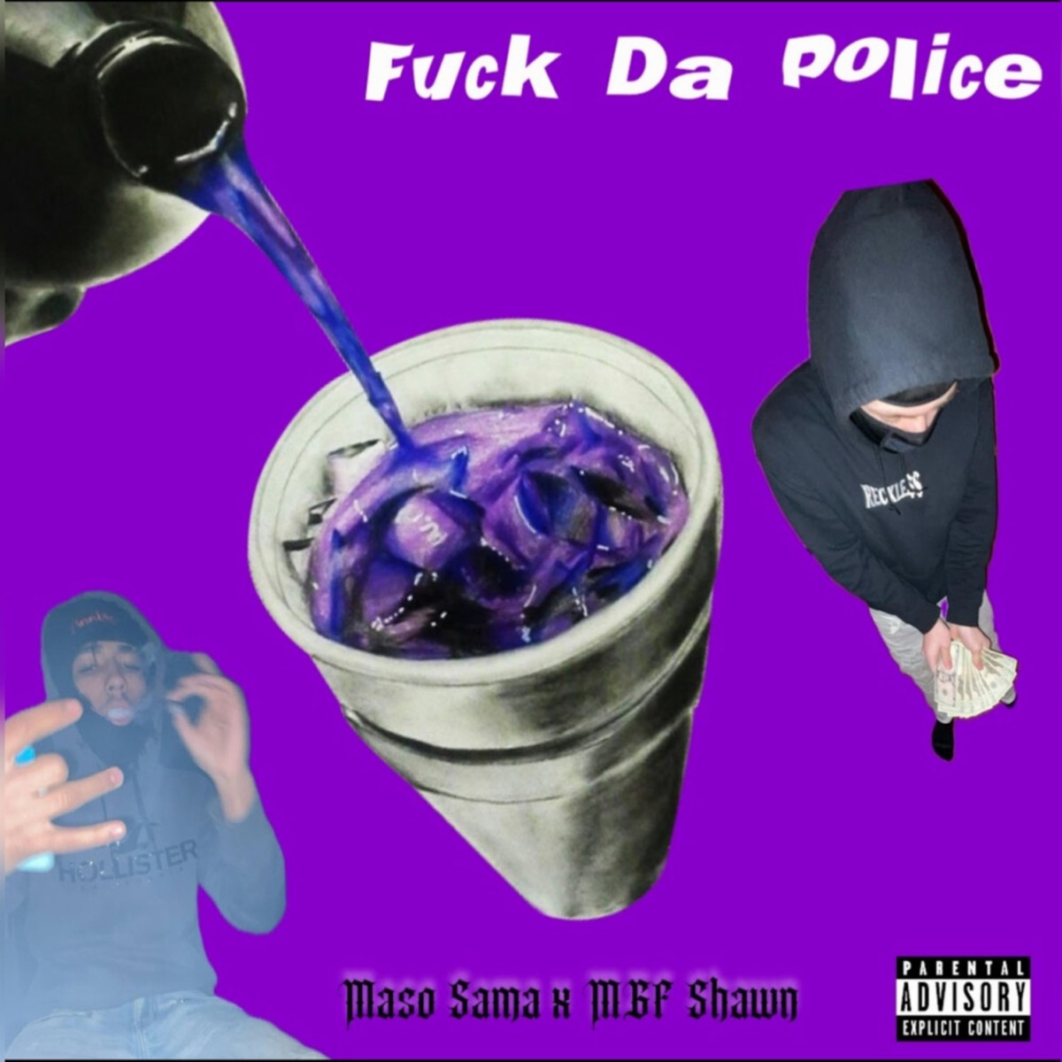 F**k Da Police (feat. MGF Shawn) - Single by Maso Sama album cover