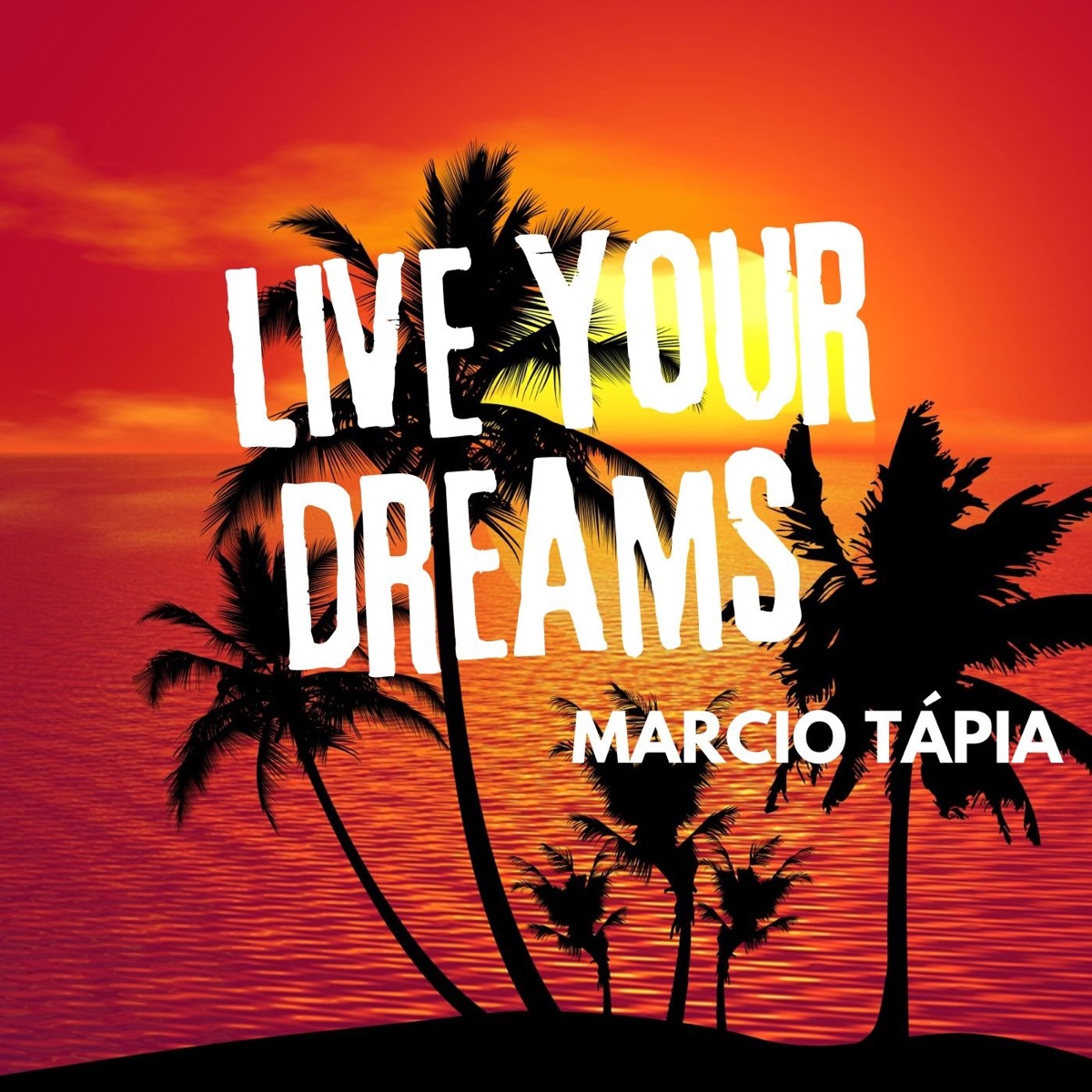 Live Your Dreams - Single by Marcio Tápia album cover
