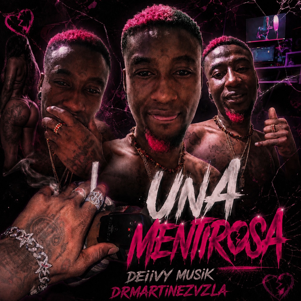 Una mentirosa - Single by Deiivy Musik & Drmartinezvzla album cover