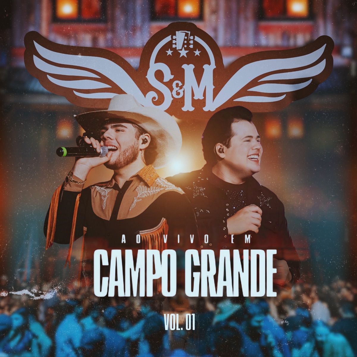 Ao Vivo em Campo Grande Vol. 01 - EP by Sócrates e Matheus album cover