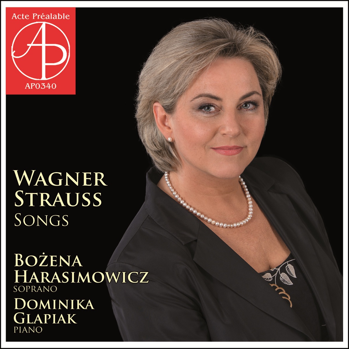 Wagner. Strauss: Songs by Bozena Harasimowicz & Dominika Glapiak album cover