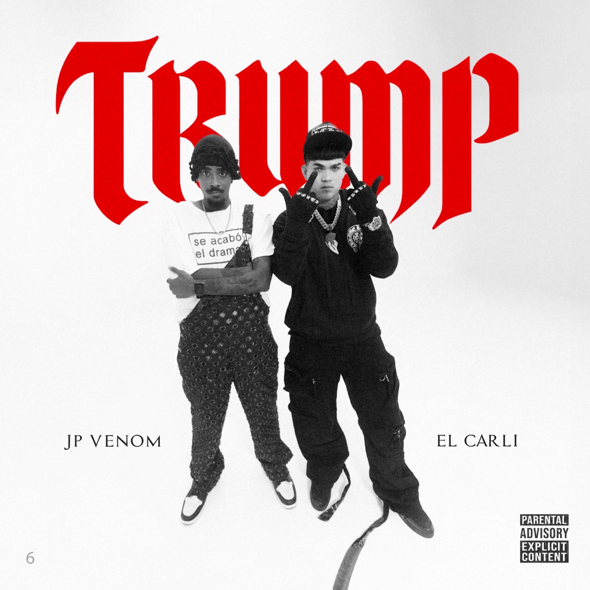 TRUMP - Single by JP Venom & El Carli album cover