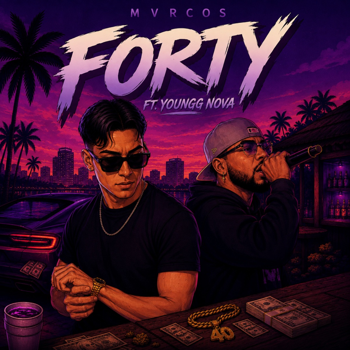 Forty (feat. Youngg Nova) - Single by MVRCOS album cover