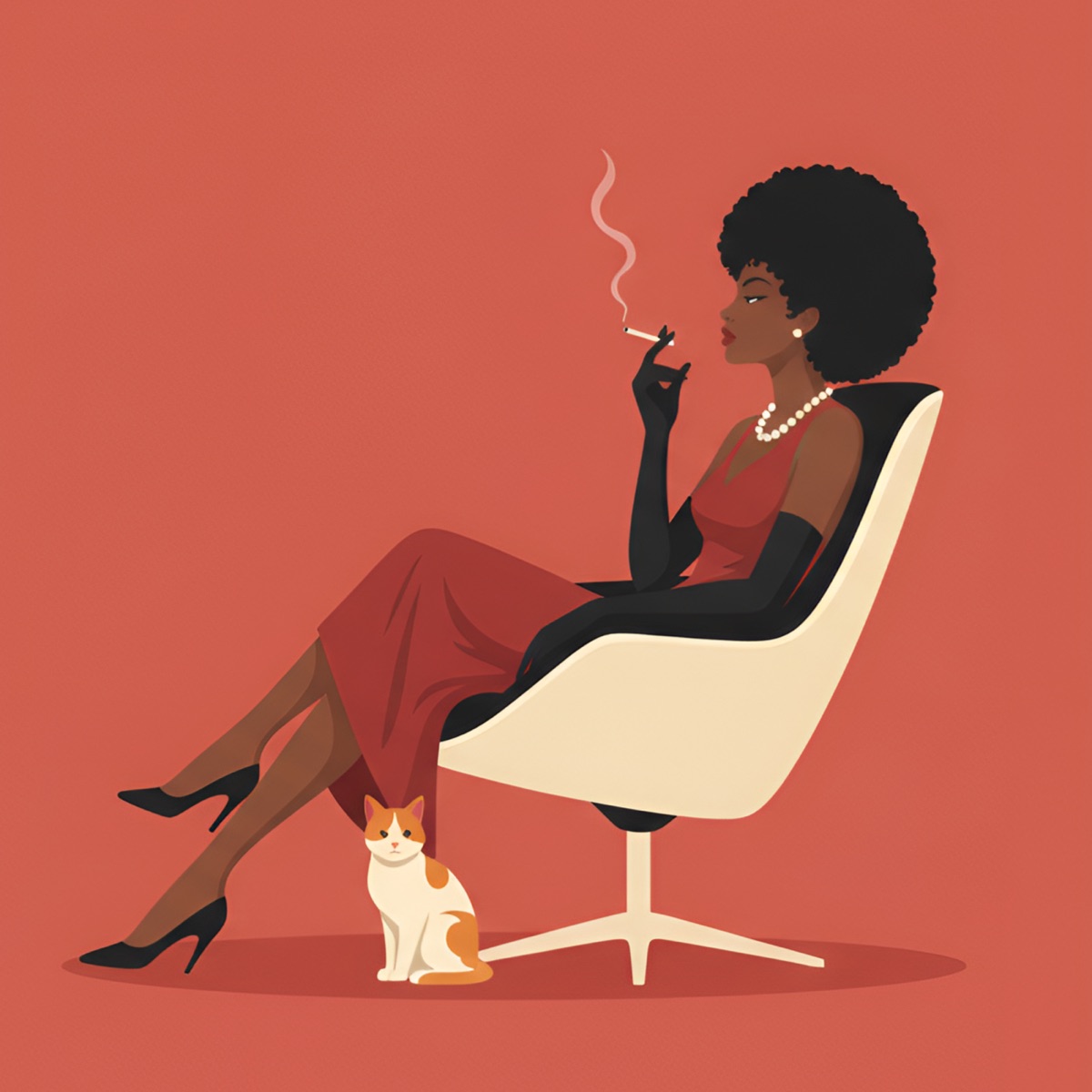 Late Night Jazz & Cigarettes (Acoustic) by Blue Night album cover