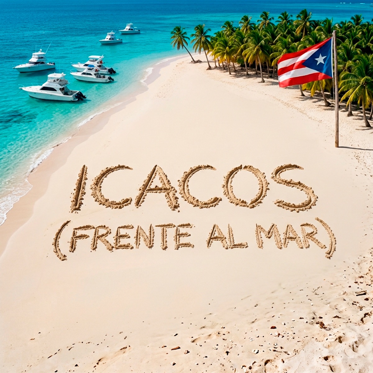 Icacos (Frente Al Mar) - Single by Quino Garcia & Chris Rieder album cover