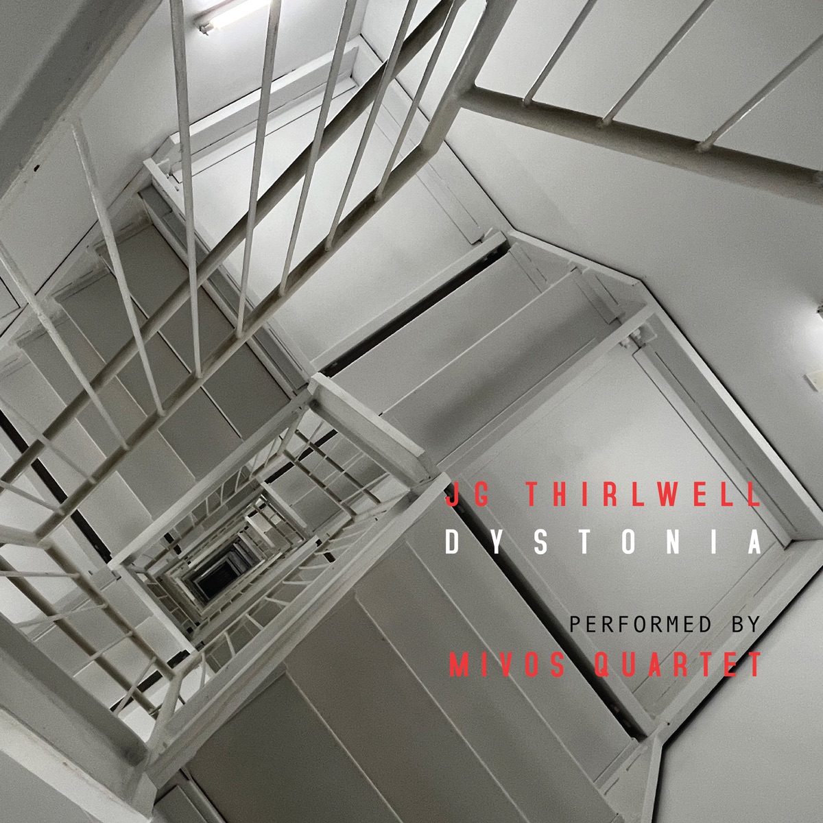 Dystonia by JG Thirlwell & Mivos Quartet album cover
