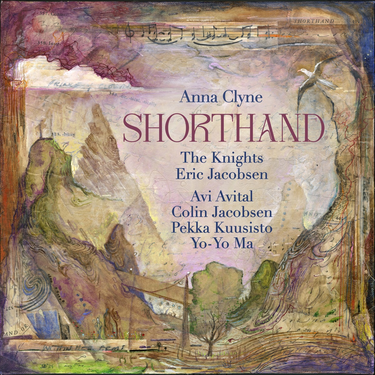 Anna Clyne: SHORTHAND by The Knights & Eric Jacobsen album cover