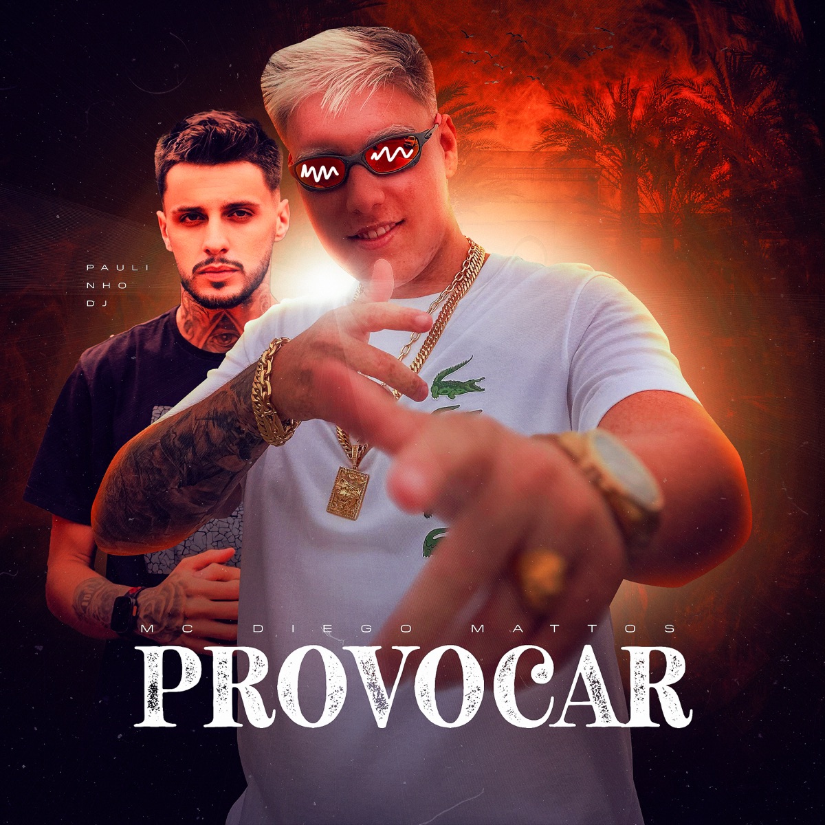 Provocar - Single by Mc Diego Mattos & Paulinho DJ album cover