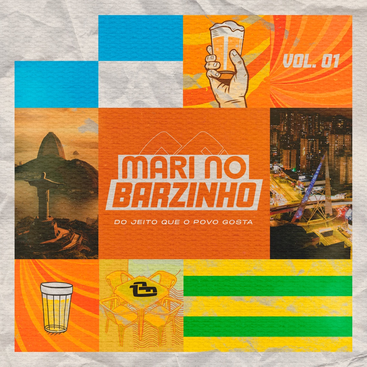 Mari No Barzinho, Vol. 1 (Ao Vivo) by Mari Fernandez album cover