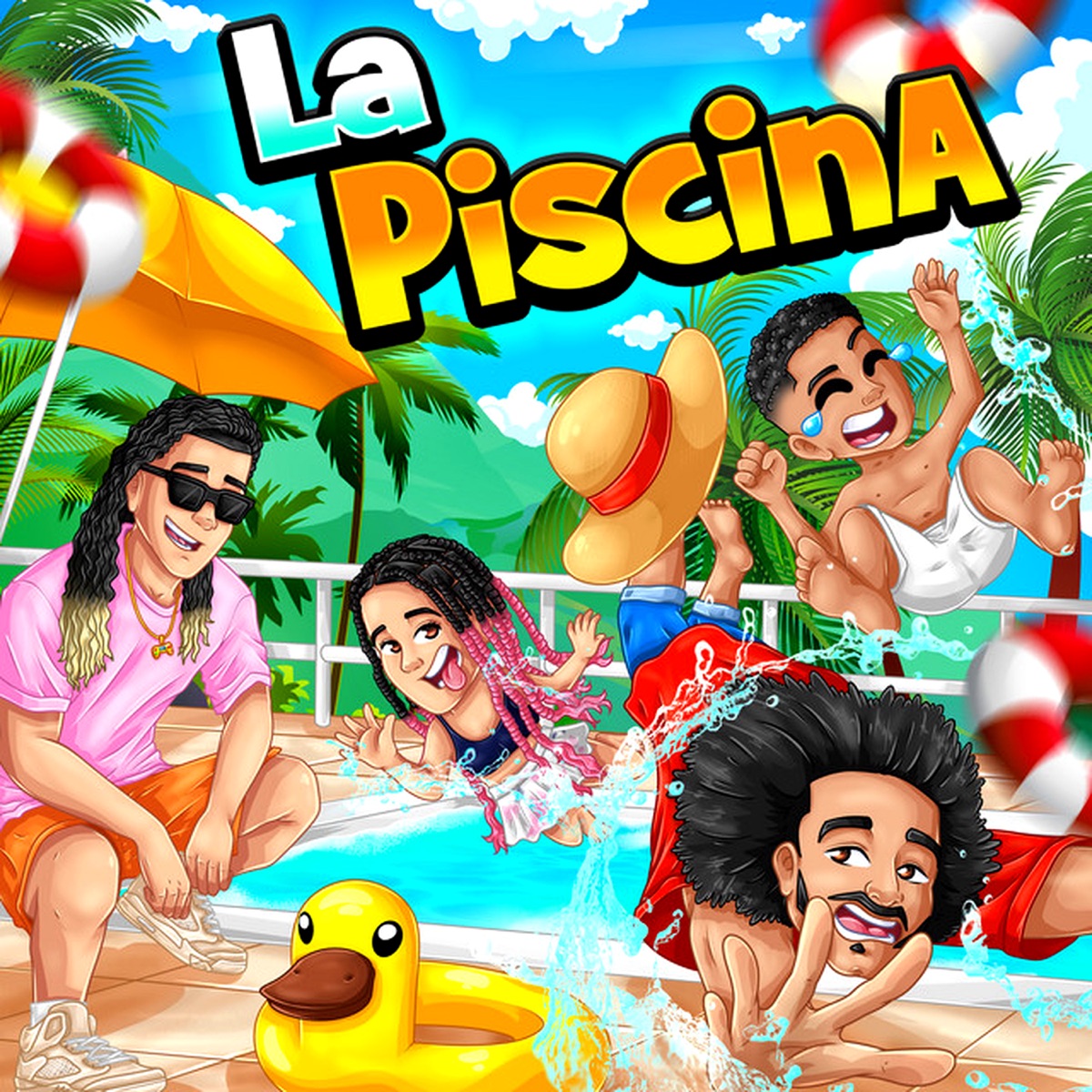 La Piscina (feat. Angel Fire) - Single by Angi Fire, Nfasis & Dj Human Star album cover