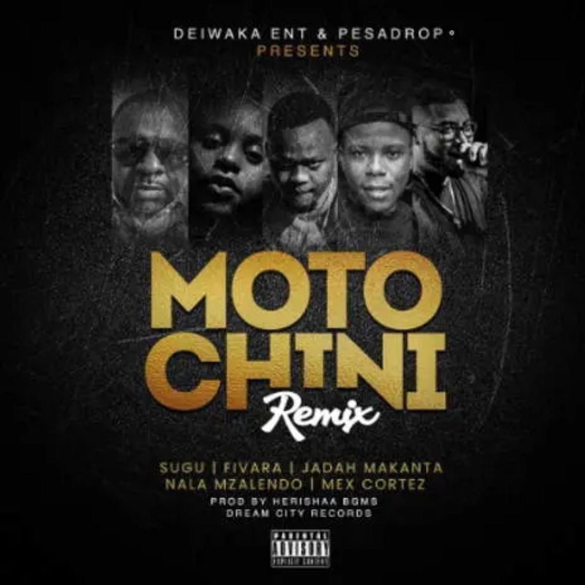 Moto Chini Remix (feat. Fivara, Jadah Makanta, Nala Mzalendo & Mex Cortez) - Single by Sugu TZ album cover